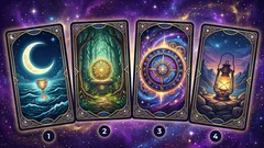 Intuitívny výber: jedna zo štyroch kariet vám odhalí, čo vám práve teraz chýba